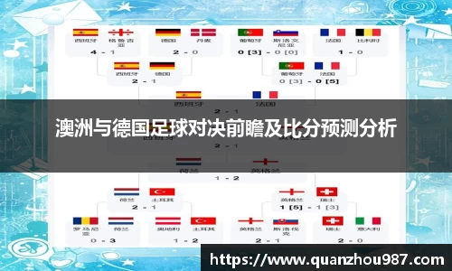 澳洲与德国足球对决前瞻及比分预测分析