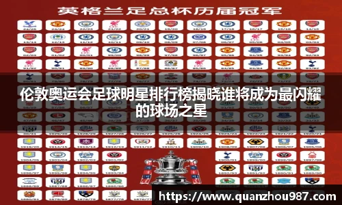 伦敦奥运会足球明星排行榜揭晓谁将成为最闪耀的球场之星
